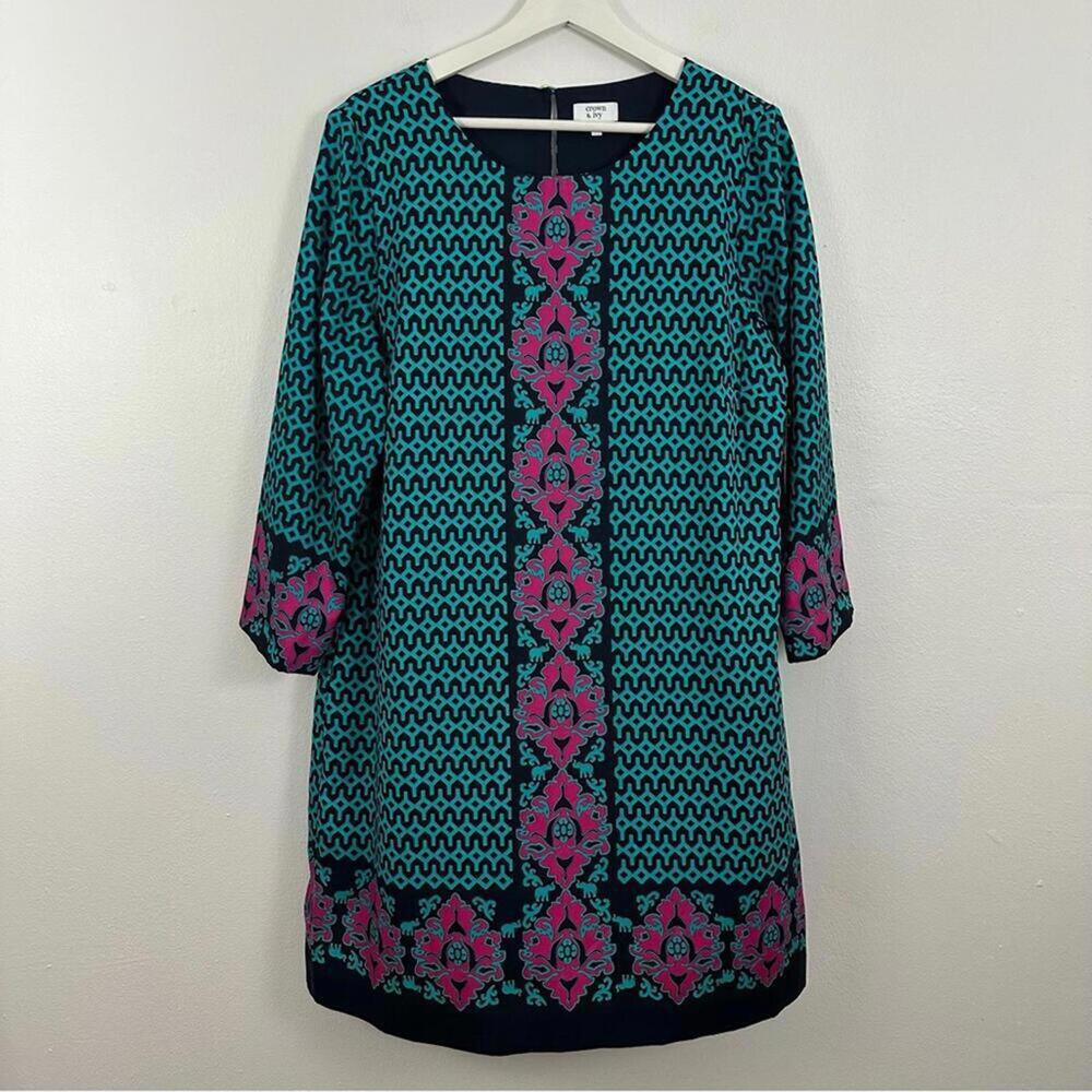 NWT Crown & Ivy Women’s Floral Shift Dress Size 12